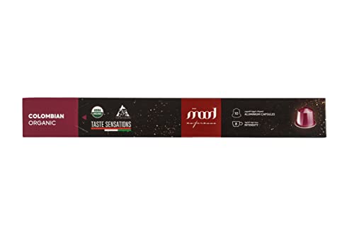 Mood Espresso - Single Origin, 100% Arabica, Colombian Organic Coffee Capsules Nespresso Compatible Aluminum Capsules (10 Capsules) - Image 3