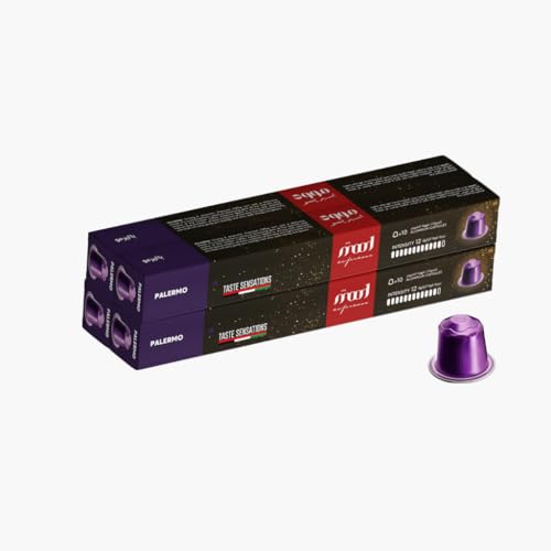 Mood Espresso - Palermo Nespresso Compatible Aluminium Coffee Capsules, Pack of 4 (40 Capsules)