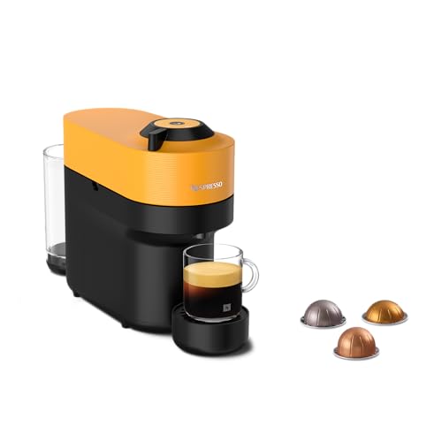 Nespresso Vertuo Pop, Vibrant Mango Yellow Design