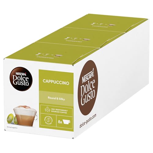 NESCAFÉ Dolce Gusto Cappuccino Coffee Pods, 24 Cups