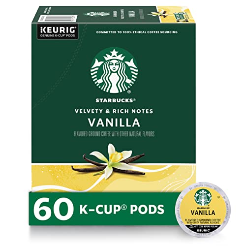 Starbucks Vanilla, K-Cup Coffee Pods, 60 K-KUP Pods​