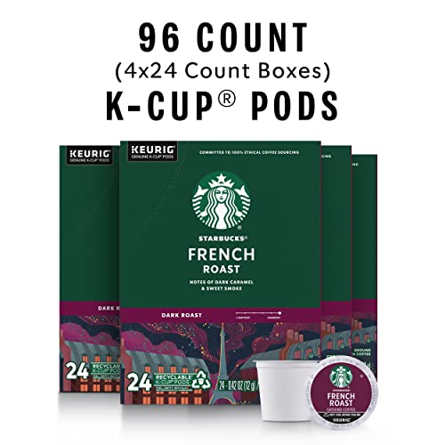 Starbucks French Roast, K-Cup Coffee Pods, 96 K-KUP Pods - Image 2