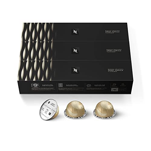Nespresso Sweet Vanilla, 30 Pods, Nespresso Vertuo Line