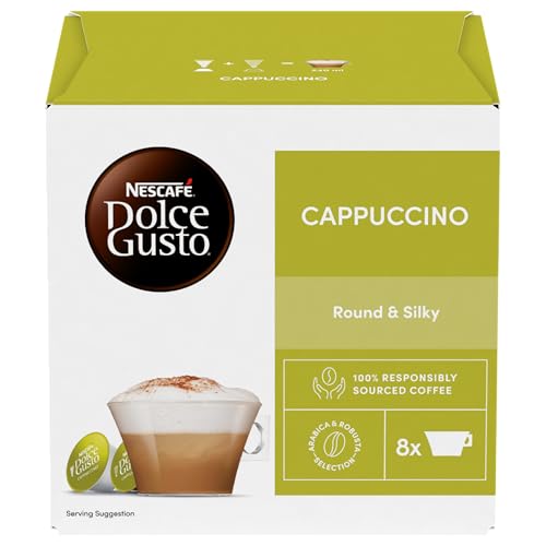 NESCAFÉ Dolce Gusto Cappuccino Coffee Pods, 8 Cups
