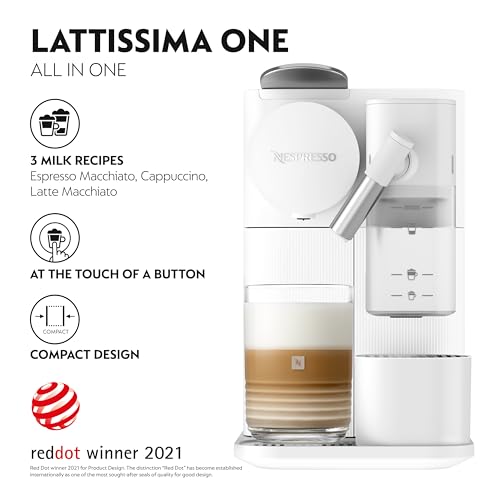 Nespresso Lattissima One, Porcelain White Finish - Image 3