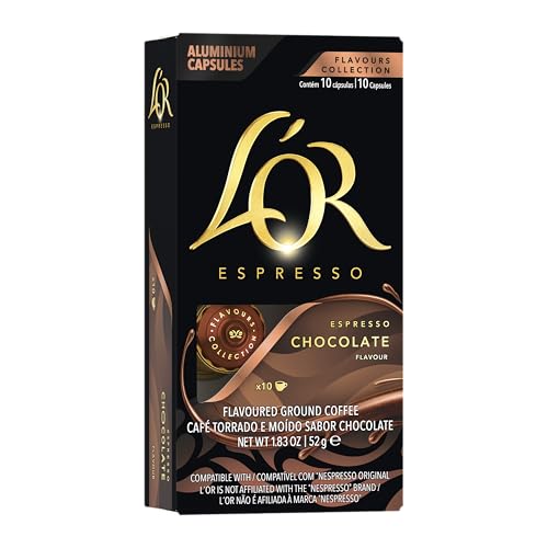 L'OR "Chocolate", 10 Capsules, Nespresso Compatible
