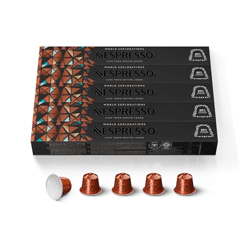 Nespresso Cape Town Envivo Lungo, 50 Pods, Nespresso Original Line