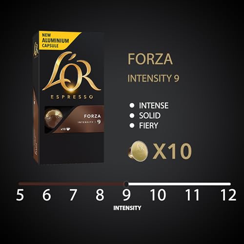 L'OR "Forza", 10 Capsules, Nespresso Compatible - Image 3