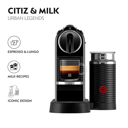 Nespresso CitiZ&milk, Limousine Black Design - Image 3