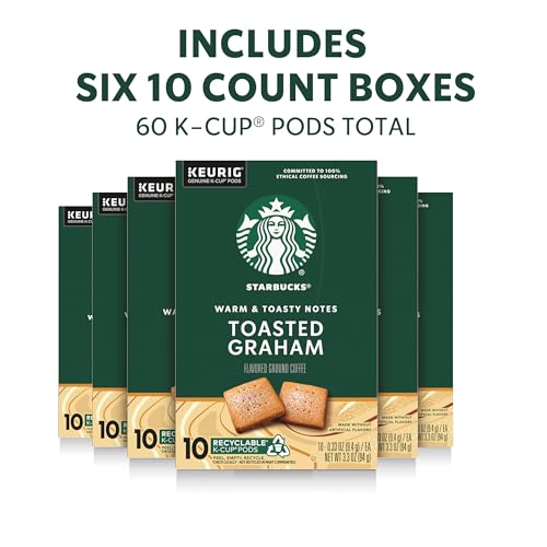 Starbucks Toasted Graham, K-Cup Coffee Pods, 60 K-KUP Pods - Image 2