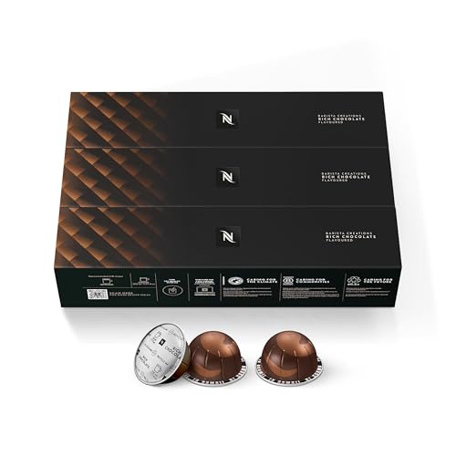 Nespresso Rich Chocolate, 30 Pods, Nespresso Vertuo Line