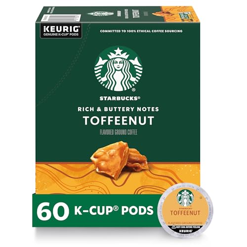 Starbucks Toffeenut, K-Cup Coffee Pods, 60 K-KUP Pods​
