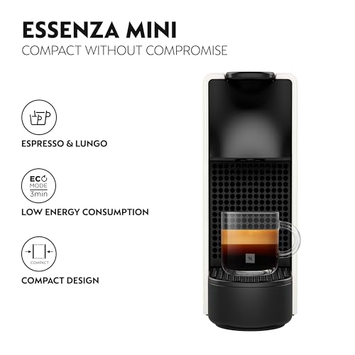 Nespresso Essenza Mini, Elegant White Finish - Image 3
