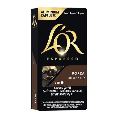 L'OR "Forza", 10 Capsules, Nespresso Compatible