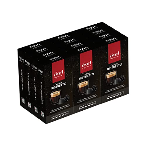 Mood Espresso - Nespresso Compatible Aluminium Capsules - Ristretto, Pack of 12 (120 Capsules)