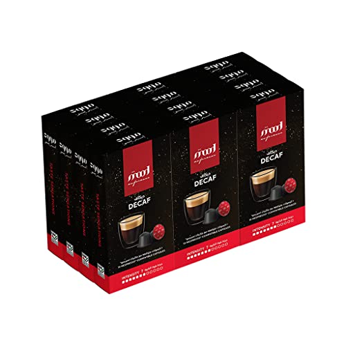 Mood Espresso - Nespresso Compatible Aluminium Capsules - Decaf, Pack of 12 (120 Capsules)