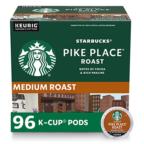 Starbucks Pike Place Roast, K-Cup Coffee Pods, 96 K-KUP Pods​