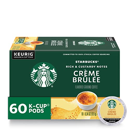 Starbucks Crème Brûlée, K-Cup Coffee Pods, 60 K-KUP Pods​