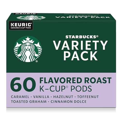 Starbucks Variety Pack, K-Cup Coffee Pods, 60 K-KUP Pods​