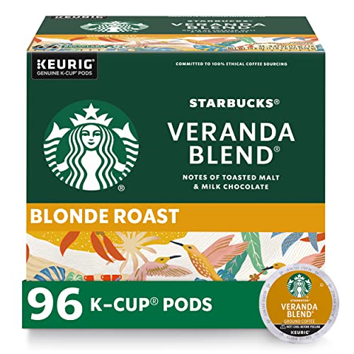 Starbucks Veranda Blend, K-Cup Coffee Pods, 96 K-KUP Pods​