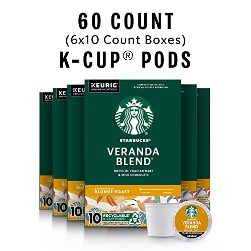 Starbucks Veranda Blend, K-Cup Coffee Pods, 60 K-KUP Pods - Image 2